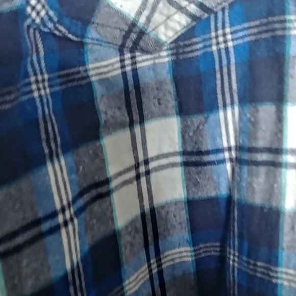 Arizona Jean Company Plaid Women top - Picture 2 of 4